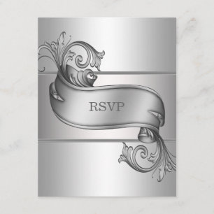 Respuesta RSVP de plata
