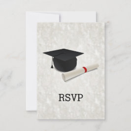 Respuesta RSVP del Personalizable de Diploma del P
