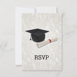 Respuesta RSVP del Personalizable de Diploma del P