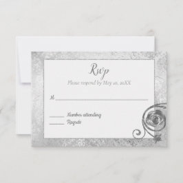 Respuesta RSVP Rosa de Plata