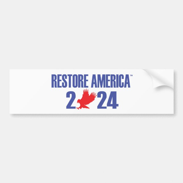 Restablecer la pegatina de parachoques de Estados  (Frente)