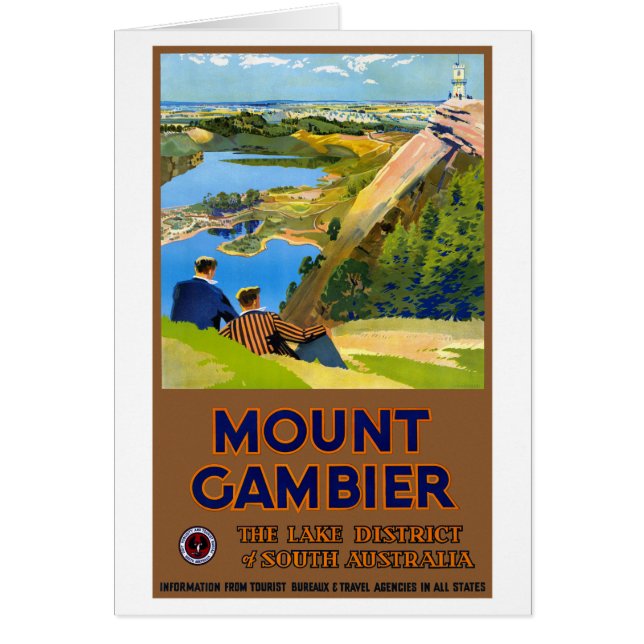 Restauración de Poster de viajes de cosecha austra (Frente)