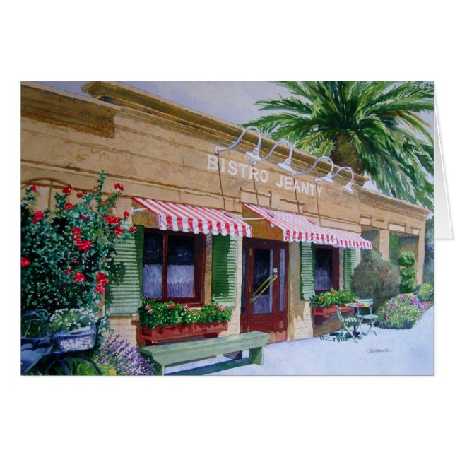 Restaurante Bistro Jeanty Valle Napa (Anverso (Horizontal))