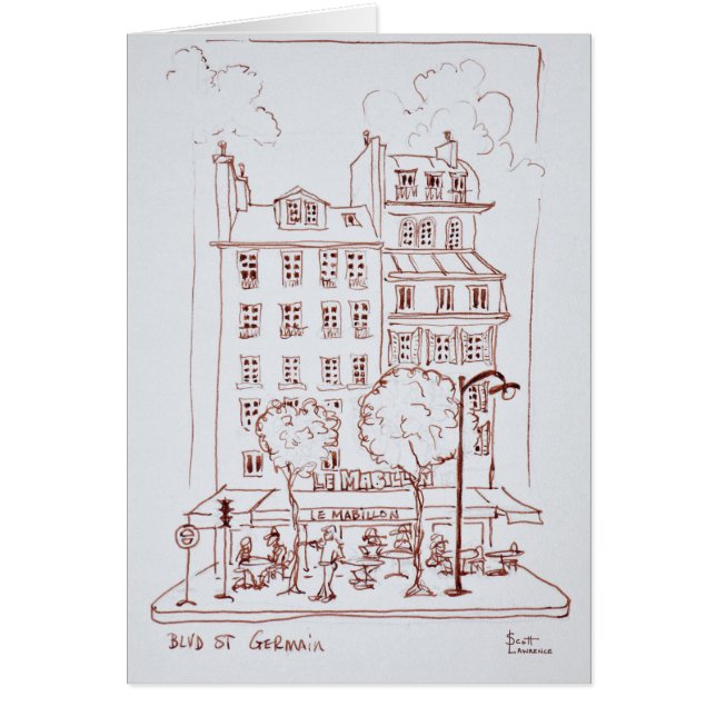 Restaurante en Boulevard| Saint-Germain, París (Frente)