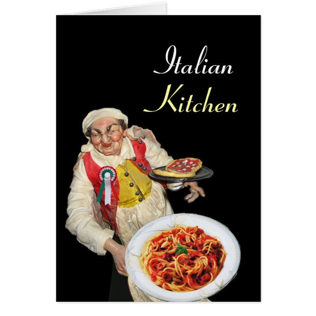 RESTAURANTE FIESTA SPAGHETTI & PIZZA rojo negro (Frente)