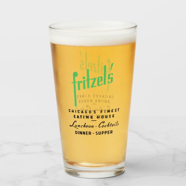 Restaurante Fritzel, State & Lake, Chicago, IL (Anverso (lleno))