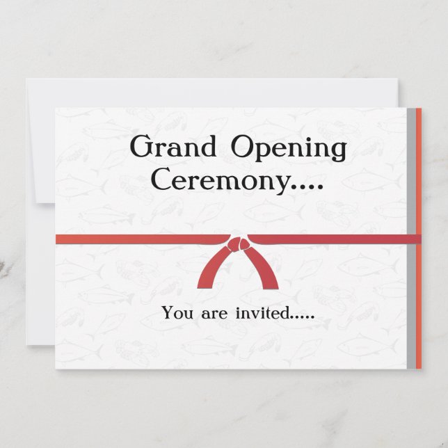 Restaurante japonés de la plantilla de la (Anverso)