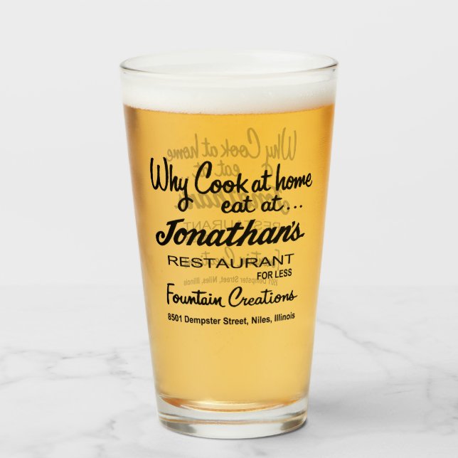 Restaurante Jonathan, Niles, IL (Anverso (lleno))