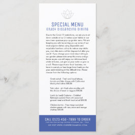 Restaurante Menús especiales restricción al client