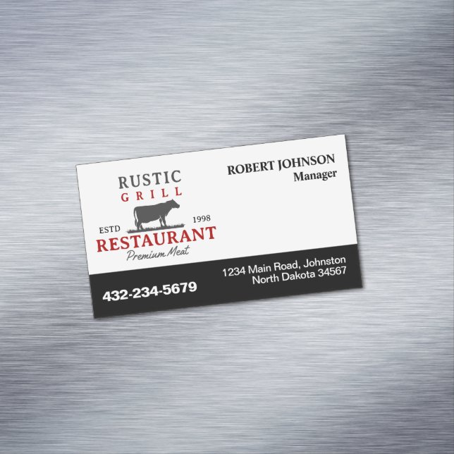 Restaurante o cualquier otra tarjeta magnética de  (In Situ)