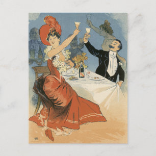 Restaurante vintage Invitación de fiesta de apertu