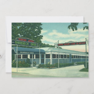 Restaurante vintage, restaurante Retro Rhinebeck R