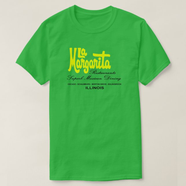 Restaurantes de La Margarita de la camiseta de Ill (Diseño del anverso)