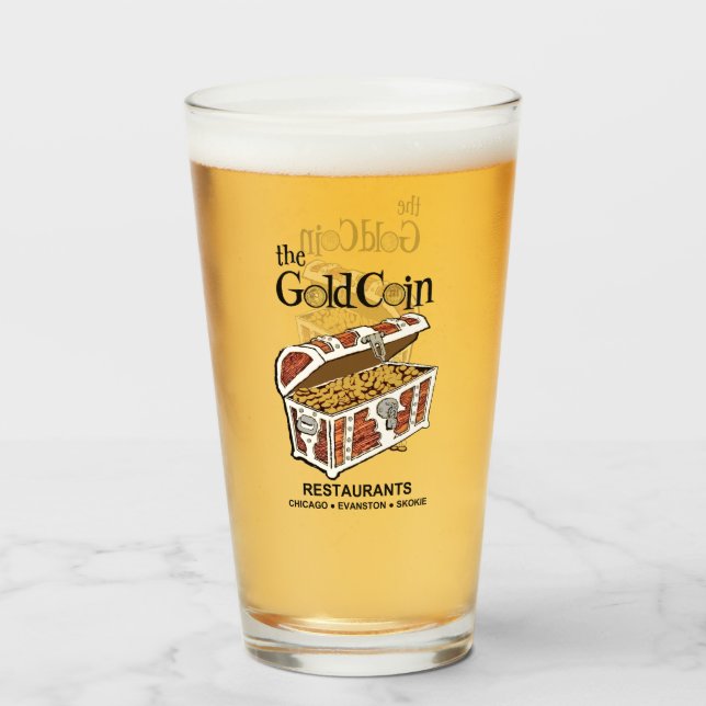 Restaurantes de monedas de oro, Chicago, Evanston, (Anverso (lleno))