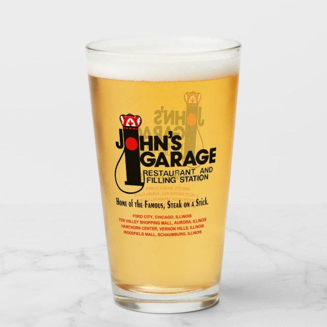 Restaurantes del Garage de John en Illinois (Anverso (lleno))