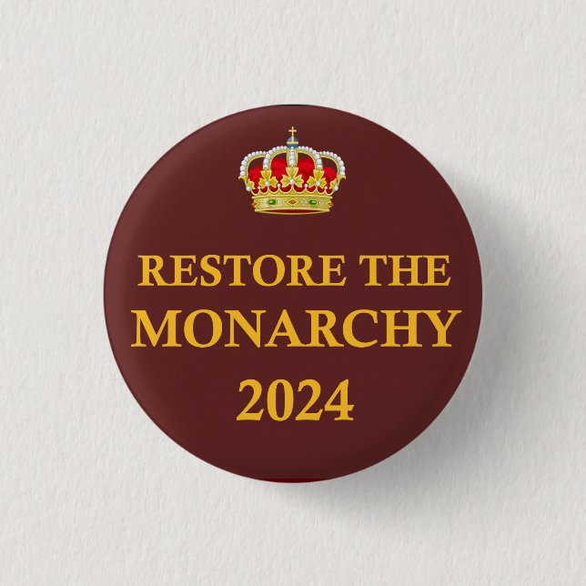 Restaurar el botón Monarquía 2024 (Anverso)