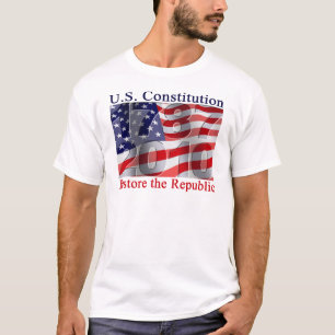 Restaure el camisetas de la república