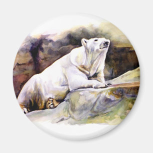 Resto del imán del oso polar