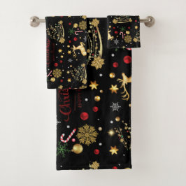 Resto dorado rojo, moro árbol de Navidad