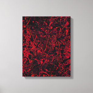 Restos No. 1 Impresión de lienzo abstracto