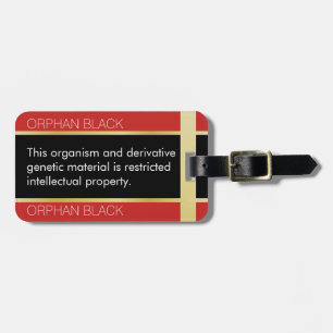 "Restringió etiqueta negra huérfana del equipaje