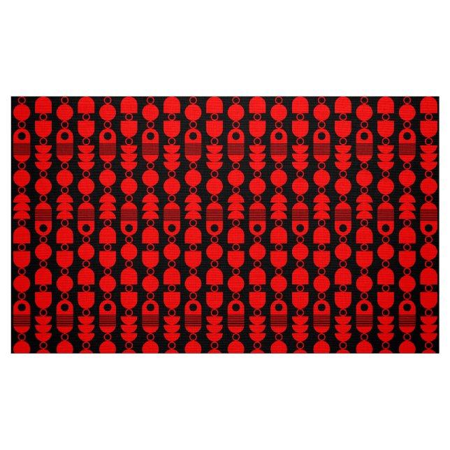 Resumen 140823 - Tela Negra Roja ("Cuarto gordo" (fat quarter))