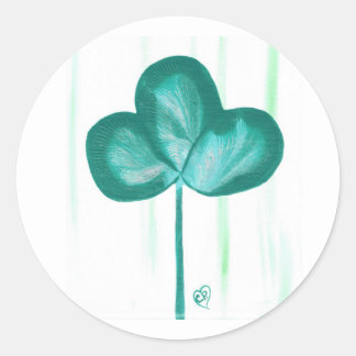 Resumen 3 Pegatinas de Leaf Clover Shamrock