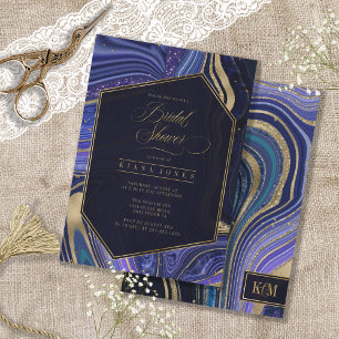 Resumen Agate Bridal Shower Midnight ID827
