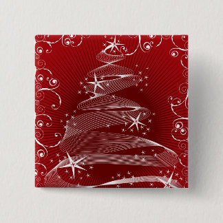 Resumen Árbol de Navidad Rojo Botón de vacaciones