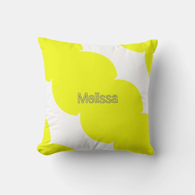 Resumen Art Melissa Añade tu nombre Almohada de Cu (Anverso)
