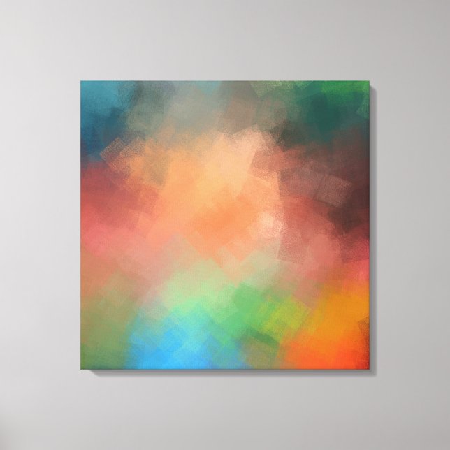 Resumen Arte Colorido Amarillo Rojo Azul Verde Mod (Anverso)