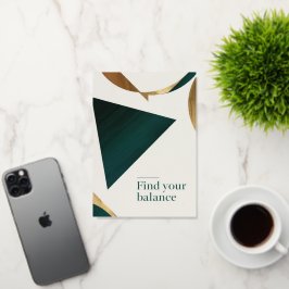 Resumen Arte geométrico moderno poster minimalista