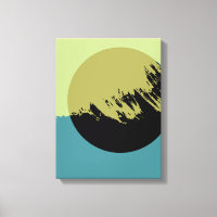 Resumen Arte moderno Círculo oscuro