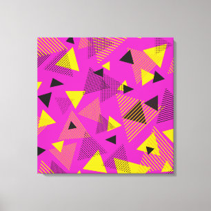 Resumen arte moderno triángulos negro morado