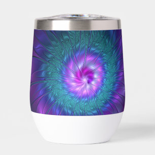 Resumen Belleza floral Flor de arte fractal colori