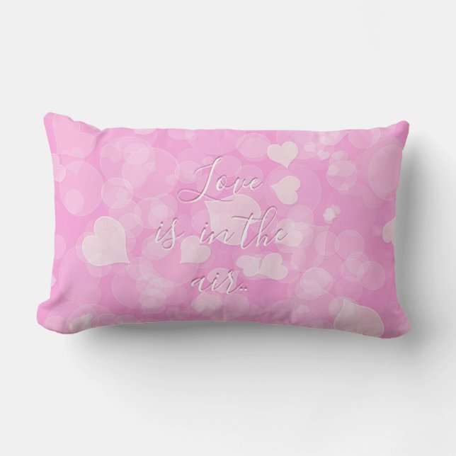 Resumen bokeh texture.text rosa bokeh. almohada lu (Anverso)