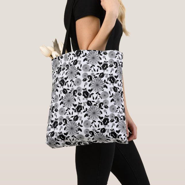 Resumen Bolsa de la toga gris blanco negro (Detalle)