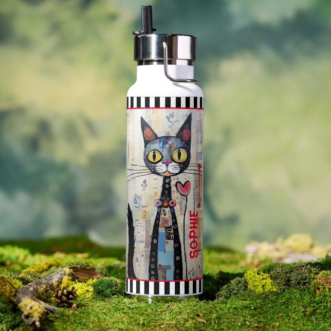 Resumen Botella de agua Kitty Thor (Exterior)