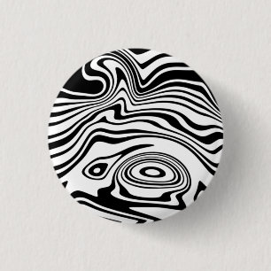 Resumen Botón Wavy Strin Black and White