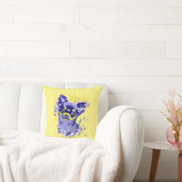 Resumen breve Cojín decorativo azul de Chihuahua