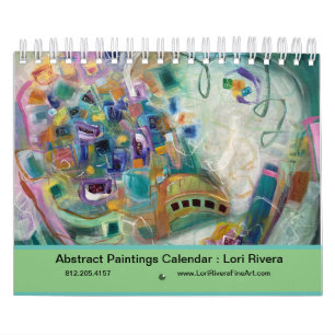 Resumen calendario de la artista Lori Rivera