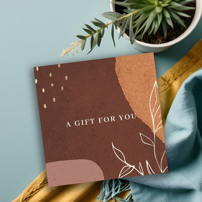 Resumen Certificado de regalo de follaje de hoja d (Subido por el creador)