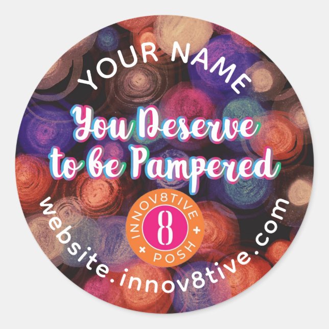 Resumen Círculos Innov8tive Etiqueta Posh (Anverso)