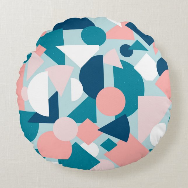 Resumen Cojín decorativo de mediados del siglo (Anverso)