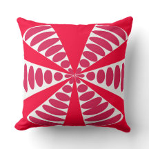 Resumen Cojín decorativo exterior rosado