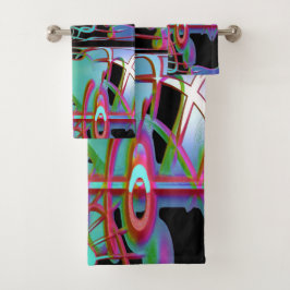 Resumen Conjunto de toallas de baño de alternancia