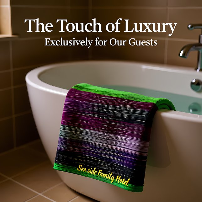 Resumen contemporáneo en gris púrpura verde (Subido por el creador)