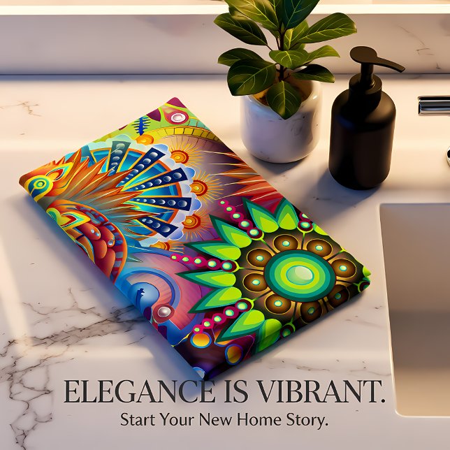 Resumen contemporáneo en monograma multicolor (Subido por el creador)