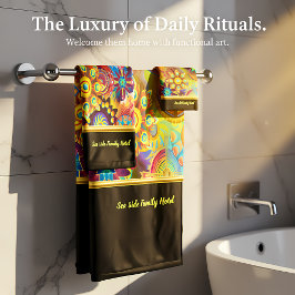 Resumen contemporáneo en Relieve metalizado de oro