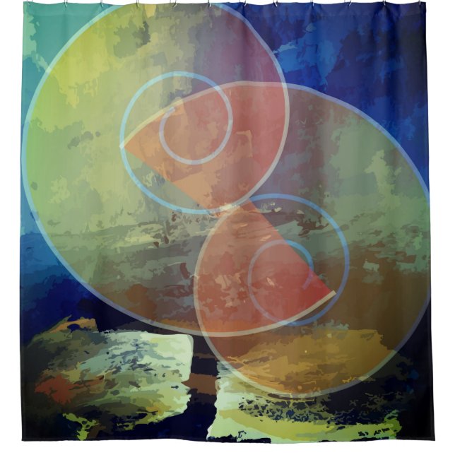 Resumen Cortina de ducha de composición (Anverso)